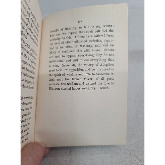 Antique RARE 1855 The Mosaic Book American Adoptibe Rite. 1st Edition - Picture 12 of 13